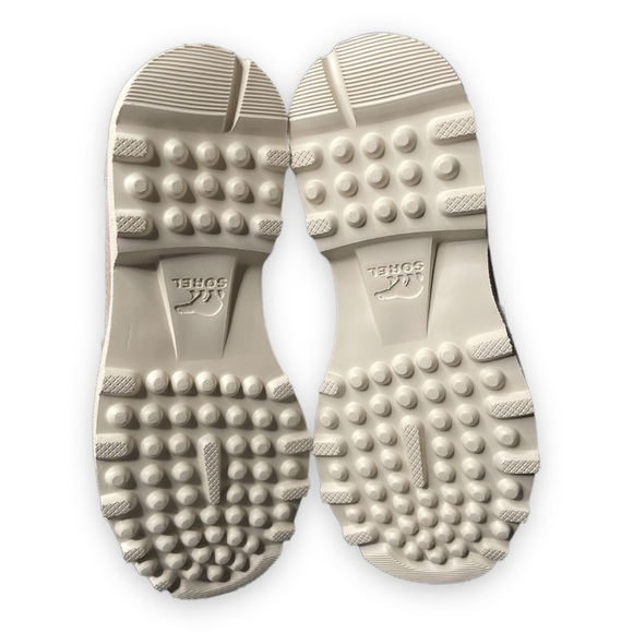 Sorel Combat Boots Caribou OTM Waterproof Outdoor Lug Sole Taupe Leather 7.5 - Picture 4 of 8